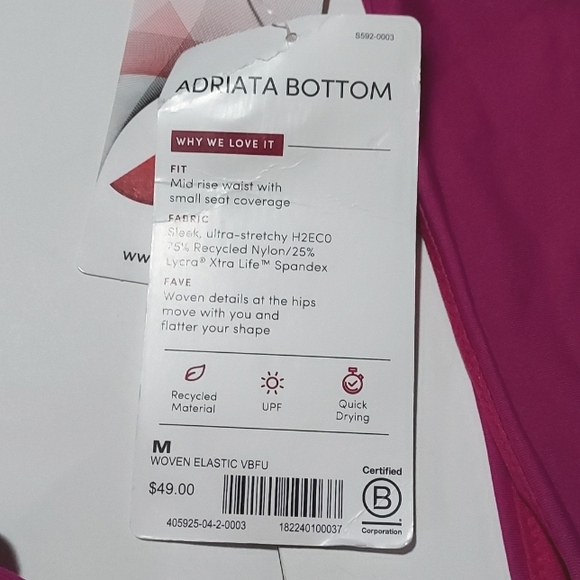 Athleta Fuchsia Bikini - Picture 15 of 15